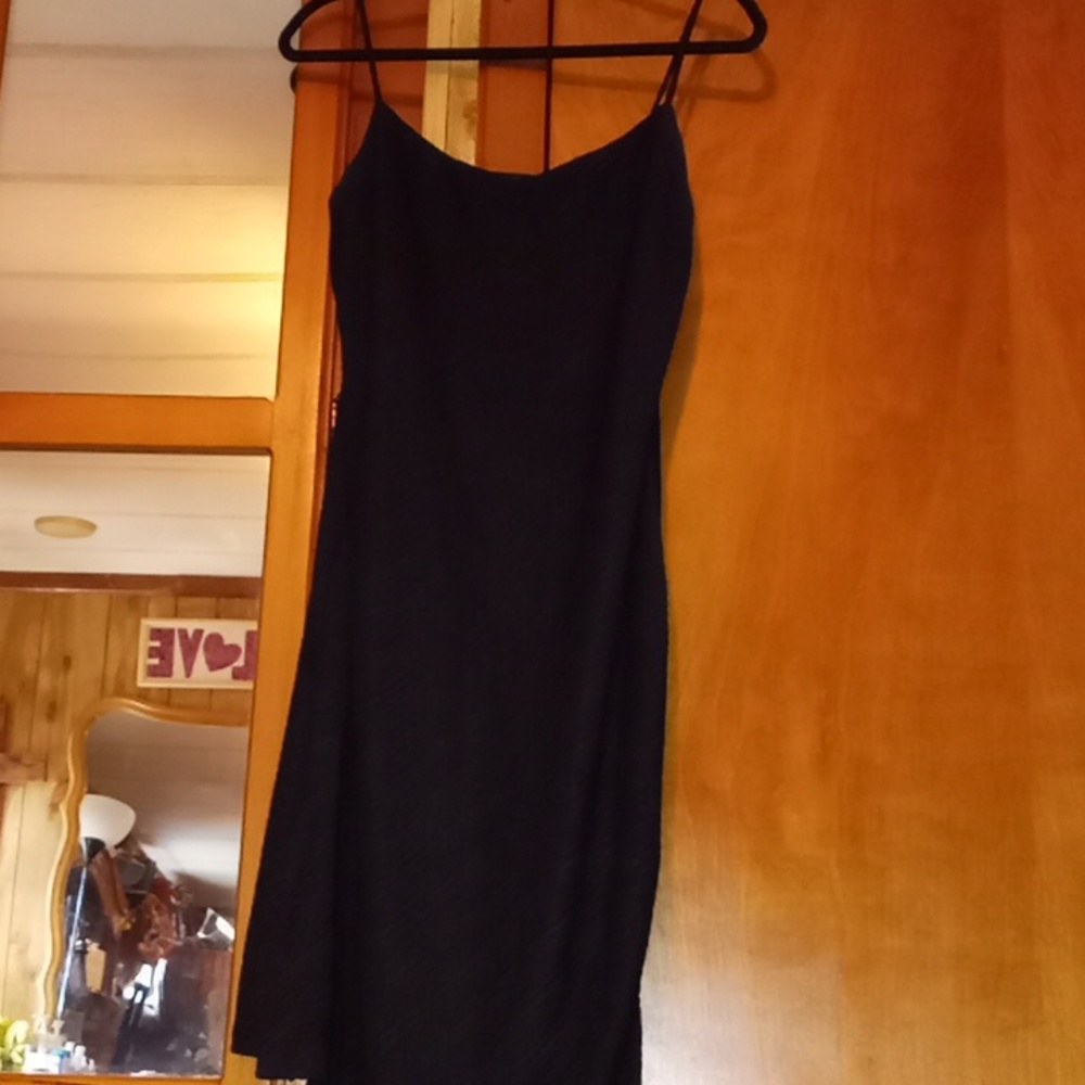Guess collection black long sleeveless size 12 dress